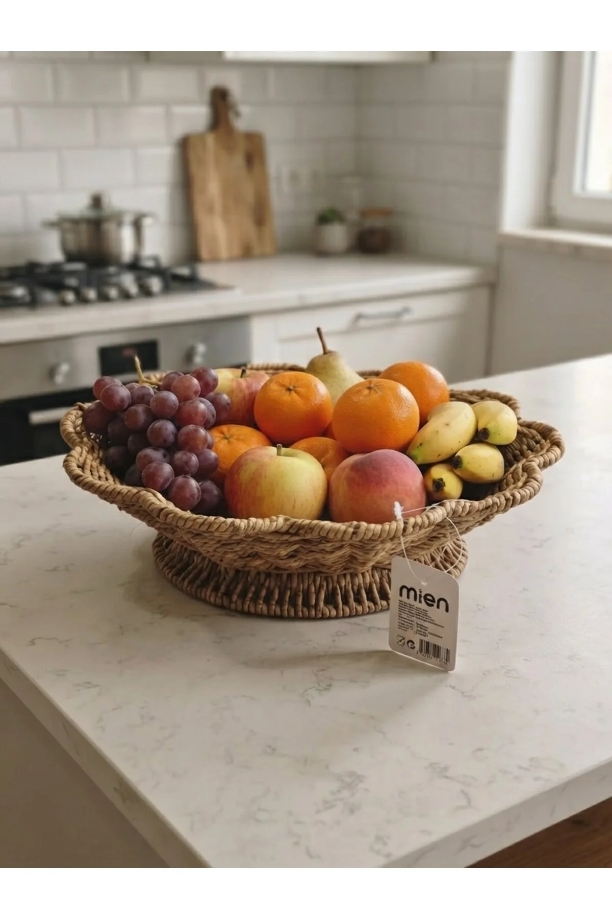 Mien 28 cm Rattan Meyvelik ve Sunum Kasesi